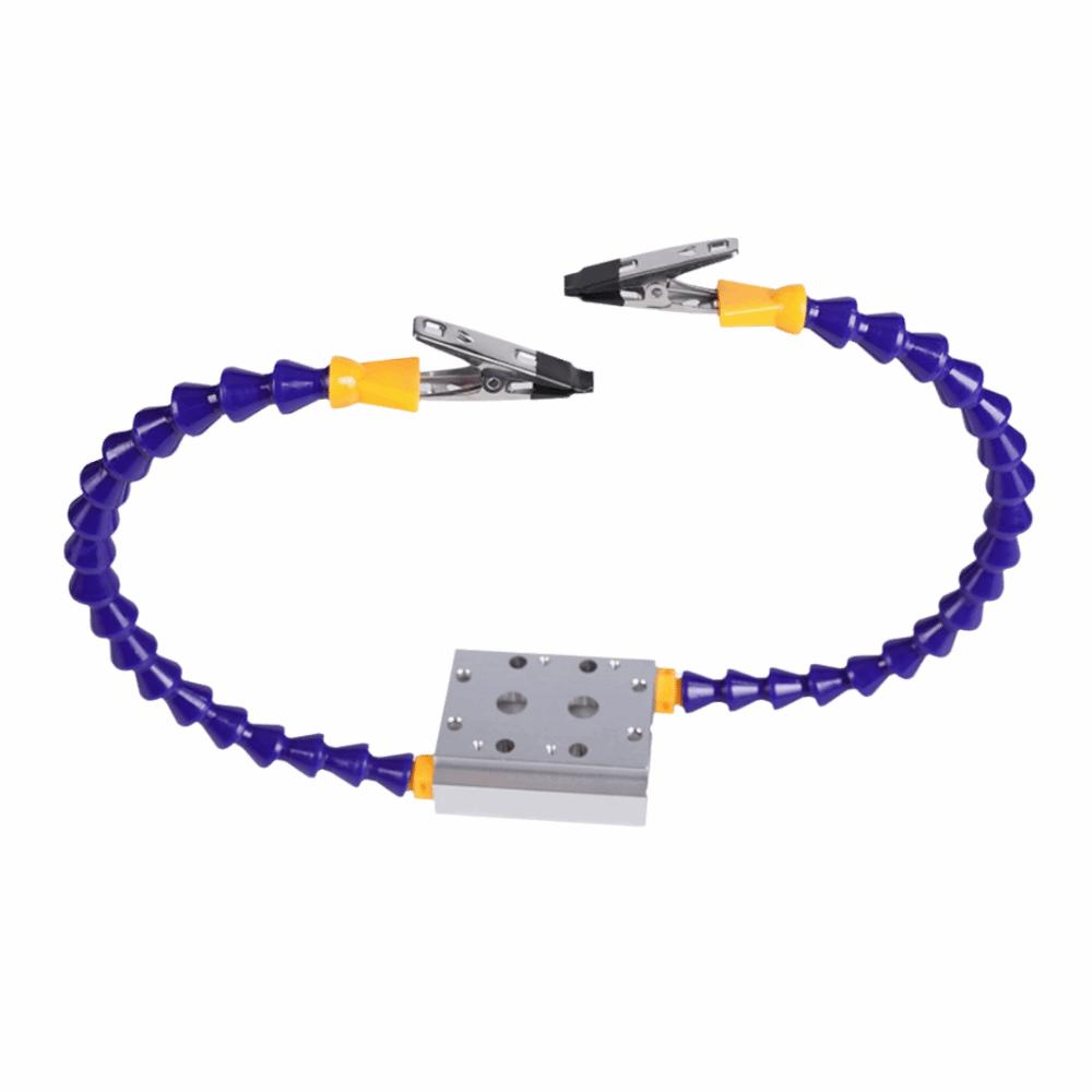 Flexible Arm Soldering Helping Hands Octopus Design Welding Fixture Station Jewelry Making