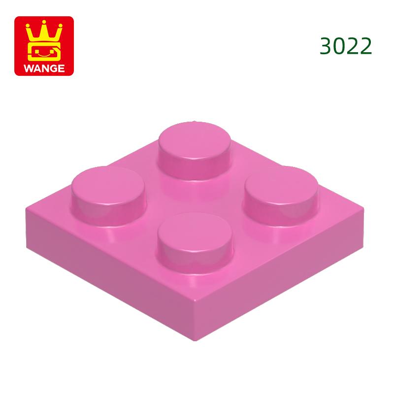 Нетоксичный 167 шт./лот 3022 2x2 Базовый Строительный Блок Moc Классические Аксессуары Совместимые с Кирпичиками Diy Детская Игрушка Сборка Подарочная Коробка