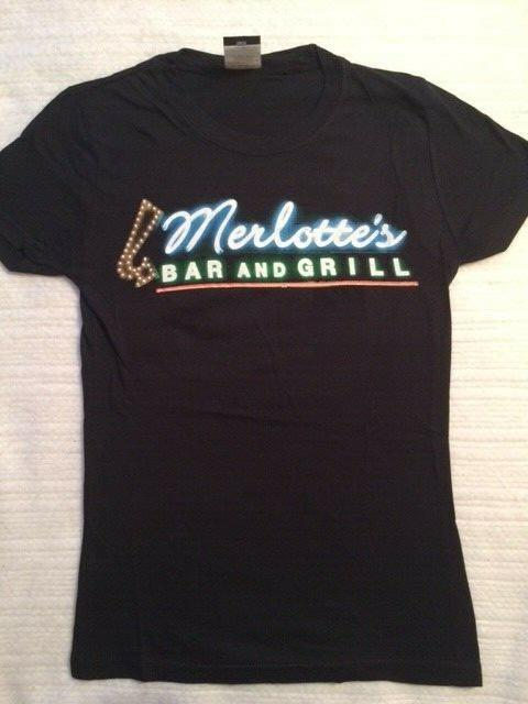 True Blood Merlottes Bar and Grill Girls Junior T-Shirt OOP New Unworn Official Unisex T-Shirt