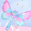 Soap Bubble Automatic Bubble Gun Angel Magic Wand Toy Magic Wand Toy Butterfly Magic Wand Soap Bubble Melody T065, Popular Korean Game