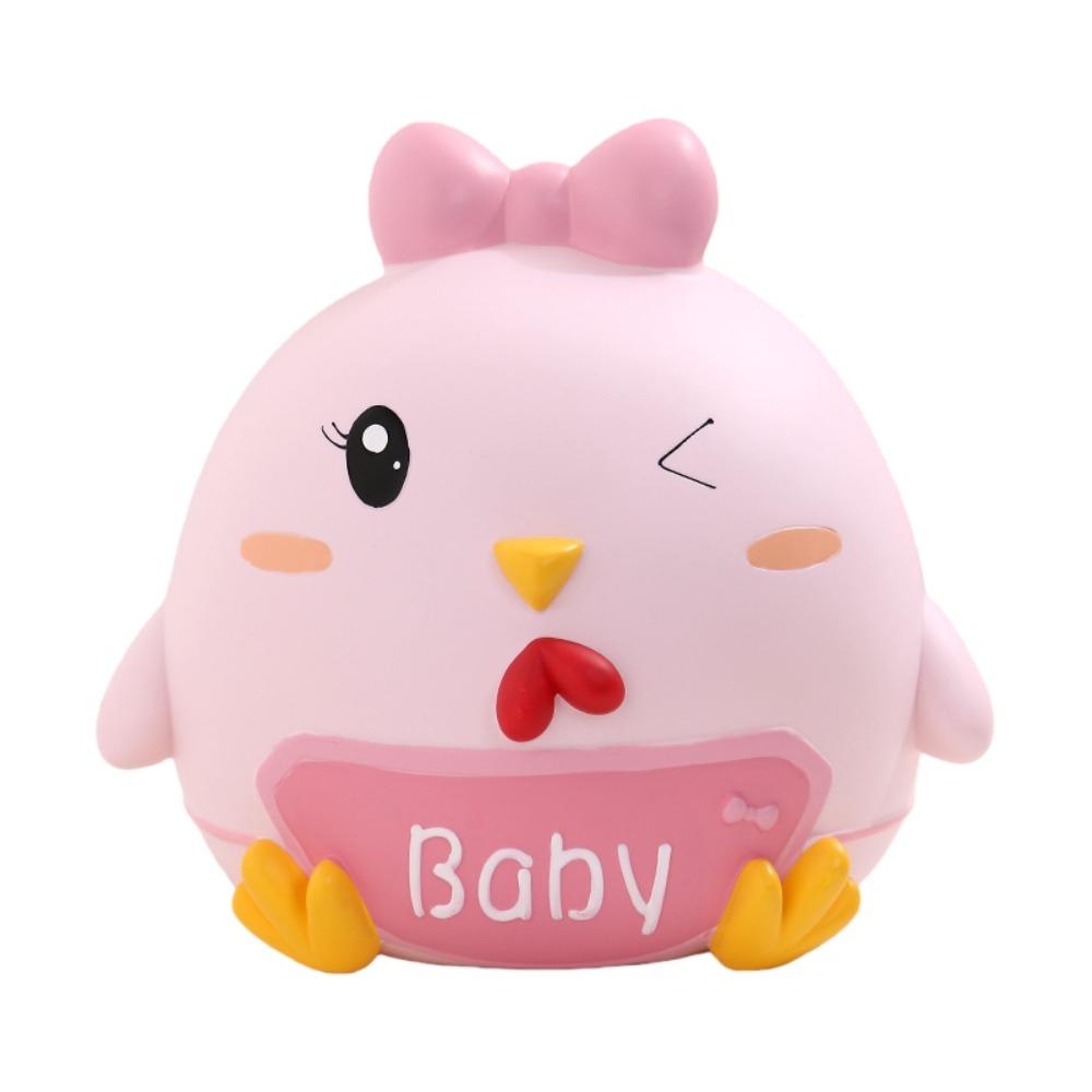 Маленькая Желтая Курица Свинья Копилка Мультяшное Животное Копилка для Монет День Святого Валентина