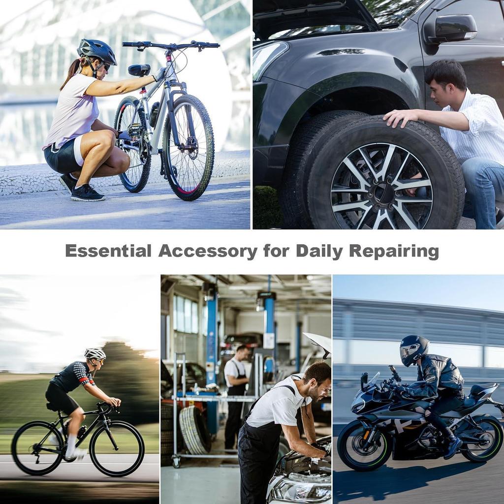 Tire and Bicycle Valve Stem Removal Tool Kit for Cars and RVs