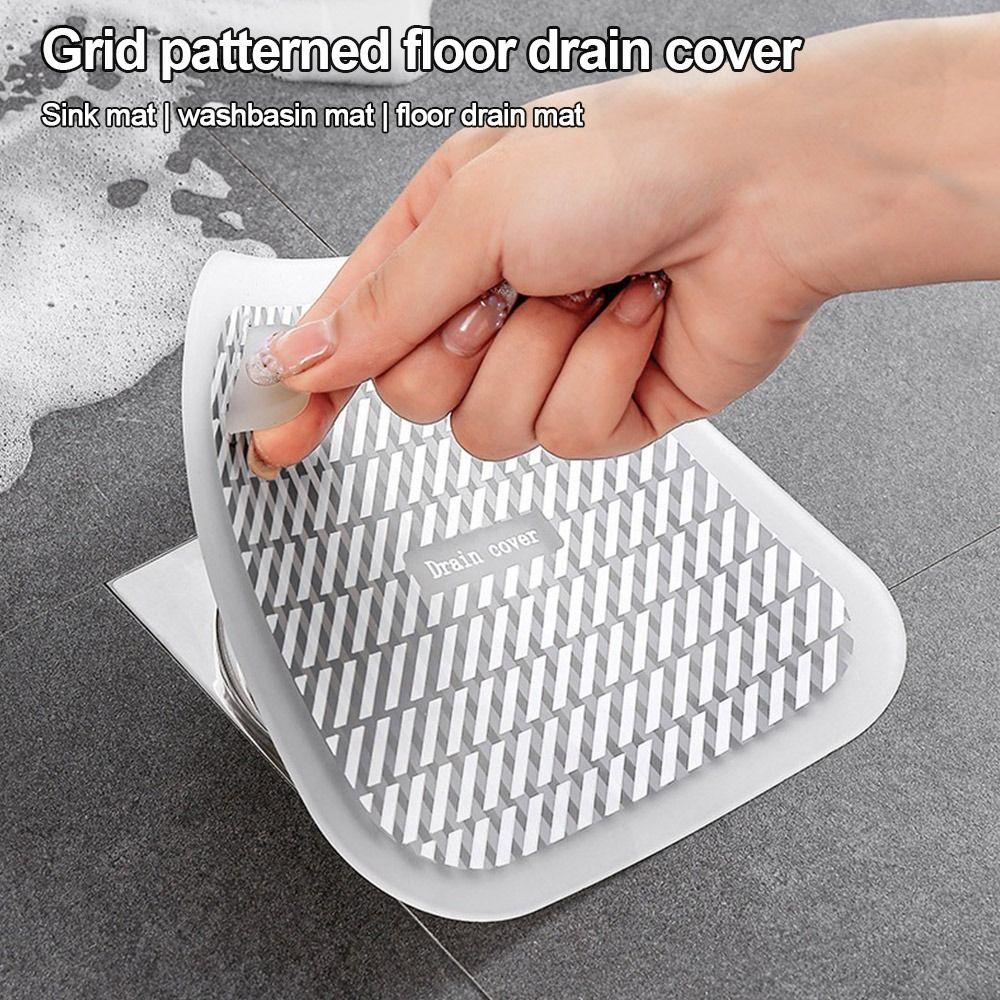 Soft Sewer Pipe Cover Insect-proof Drain Stopper Creative Sink Seal Mat Bathroom Accessories