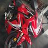 2X Motorcycle Front Fairing Winglets Side Wing Cover Red For 19-21 Honda CBR650R