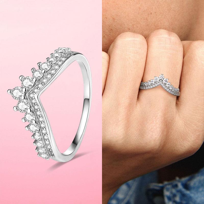 925 Silver Stackable Infinite Heart Daisy Flower Ring For Women Girl Original Silver 925 Rings Jewelry Gift