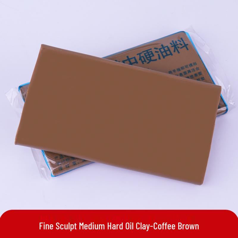 Твердый масляный скульптурный пластилин для резьбы и лепки моделей фигурок