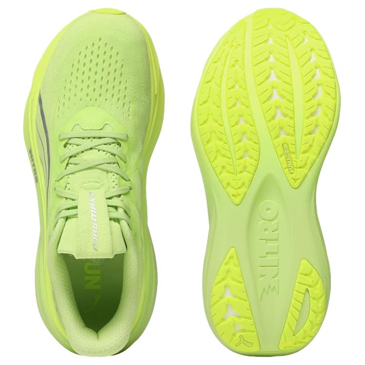 Men's Sneakers Puma Magmax Nitro 2 Road 'Sunny Lime Silver'