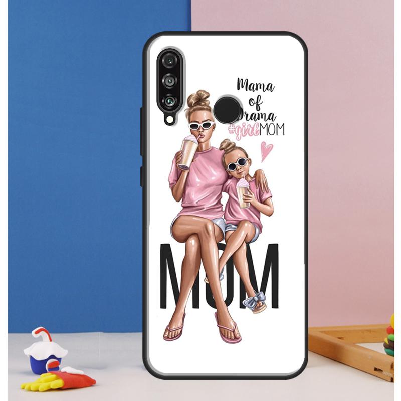 СУПЕР МАМА МАМА МИЛЫЙ МАЛЫШ Чехол Для Huawei Nova 12i 11i 8i 7i 12s Y73 Y70 Y90 Y60 Y72 Y61 Y91 9 10 SE P40 Lite P30 Pro