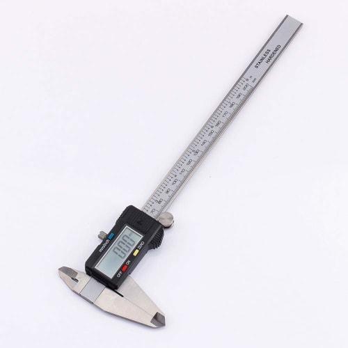 Digital Caliper, 200mm Electric Stainless Steel Depth Gauge Measuring Tool, Digital Dial Caliper, Micrometer