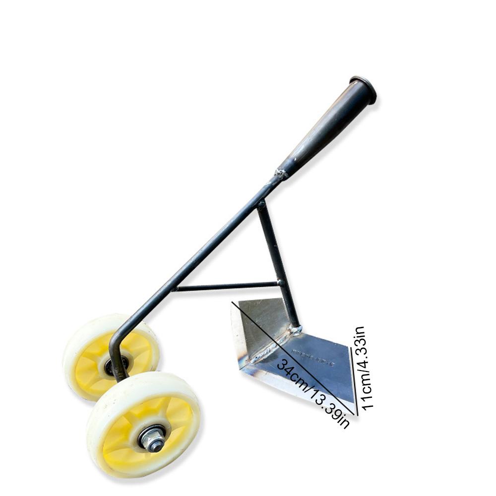 Ручная садовая толкаемая колесная мотыга, бытовая ручная мотыга, садовые мотыги, культиватор, прополка для прополки, рыхления почвы