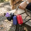 Zipper Closure Pet Poop Bag Holder Mini Size Poop Bag Carrier  Daily Dog Walking