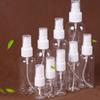 Portable Travel Transparent Plastic Empty Cosmetic Sample Spray Bottle Atomizer