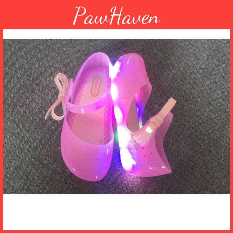 Mini Sandale Melissa Butterfly Led Lumières Princesse Parfumée Enfant Symphonie