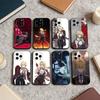 Zzz-EvelynTheKnight Чехол для телефона для iPhone 16,15,14,13,12,17,Pro Max,Plus Силиконовый Черный Чехол