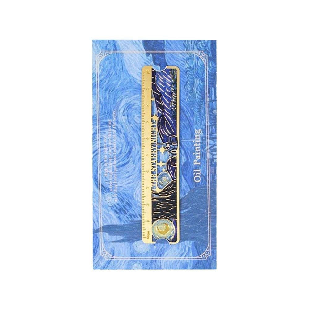 Apricot Leaf Metal Ruler Bookmarks Maple Leaf Pagination Mark Book Marking  Reading Accessory