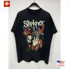 НОВЫЙ!!! Черная хлопковая футболка Slipknot 2000-х, подарок для фаната
