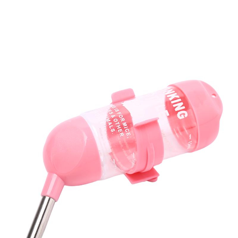 80 мл пластиковая поилка для хомяков бутылка-дозатор для воды подвесная бутылка для питья для домашних животных