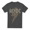 AC/DC Unisex Adult Leopard Print Bolt T-Shirt