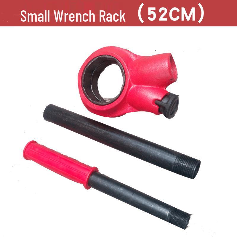 Durable 1/2-4 inch Manual Pipe Threader for Iron, Galvanized, and Water Pipes