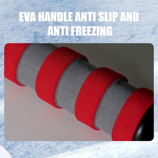 Car Snow Shovel Ice Scraper Multi-Purpose Winter Tool for Windshield Windows Ergonomic Handle Scratch-free Snow Removal Tool