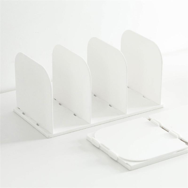 Настольные органайзеры для сортировки книг 3 секции Настольный книжный упор для полки Разделитель для книг Экономия места Подставка для журналов 316x176x160мм