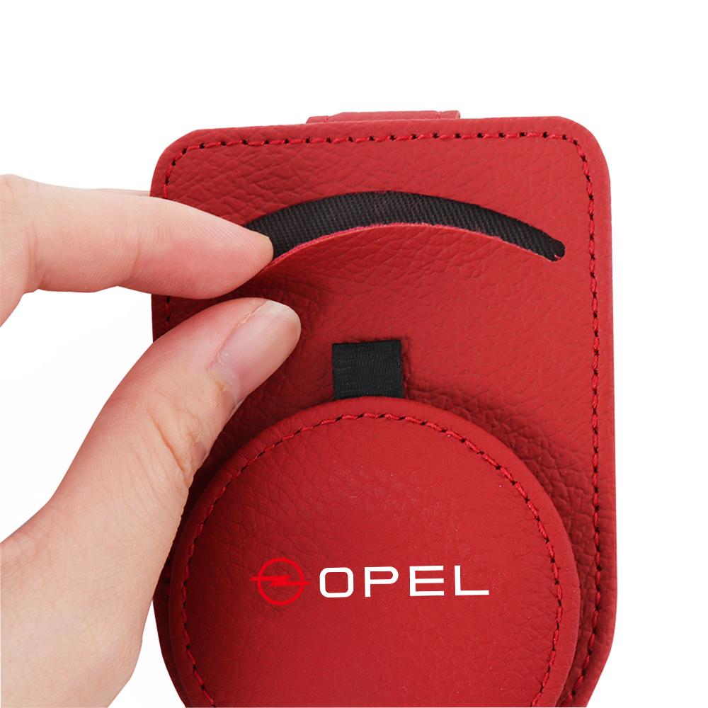fscx4 1Pcs Car Glasses Frame Sun Visor Fold Sunglasses Storage Fastener Holder For Opel OPC Astra J K Insignia Corsa Car Wheel Hubcap