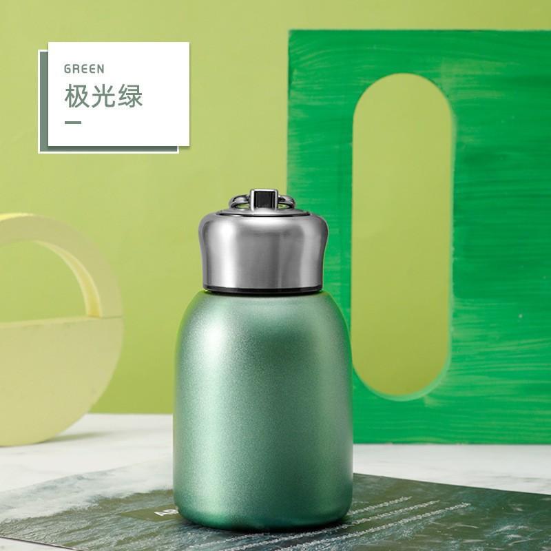 Vacuum Flask 304 Stainless Steel Liner Vacuum Flask Mini Portable Chubby Ding Water Cup