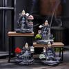Creative Resin Backflow Incense Burner for Home or Office Decor