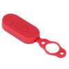 Waterproof Charging Interface Port Protector Cover Cap for XIAOMI MIJIA Electric Scooter Red