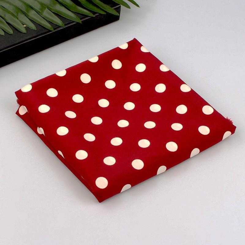 Ткань в горошек, шифоновый материал, поделка для платья, блузки, 100 х 150 см, сделай сам