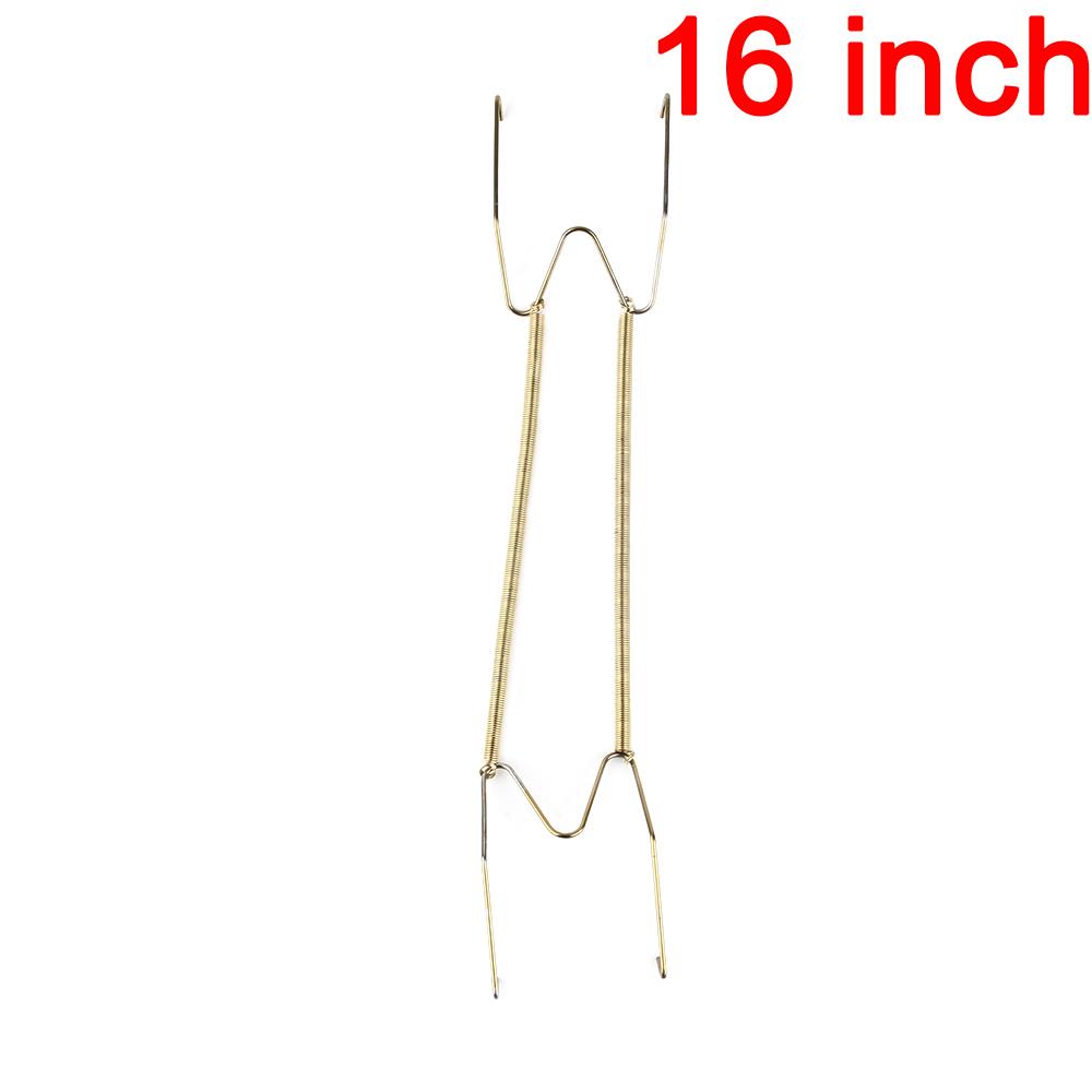 To 16" Home Decor Photo Frame Artwork Invisible Hook Wall Display Dish Spring Holder Plates Hanger