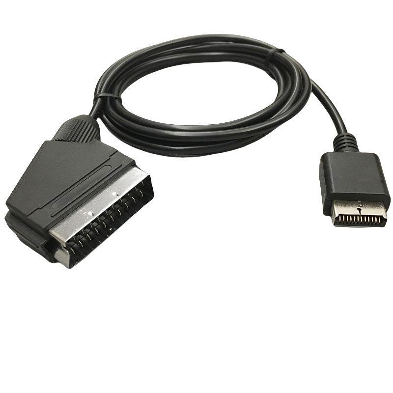 Совместимый кабель RGBS SCART для Sony PS2/PS3 для европейского ТВ