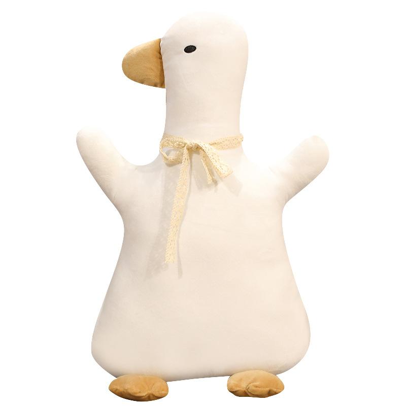 Cute Cute White Duckling Throw Pillow Plush Toy Doll Home Pillow Cushion Girl Soothing Doll