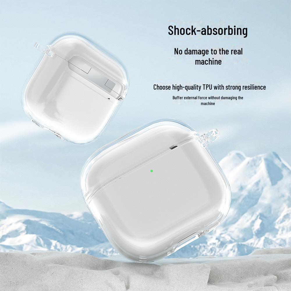 Защитный чехол для Apple AirPods 4 TPU 2024 года — чехол для наушников Bluetooth