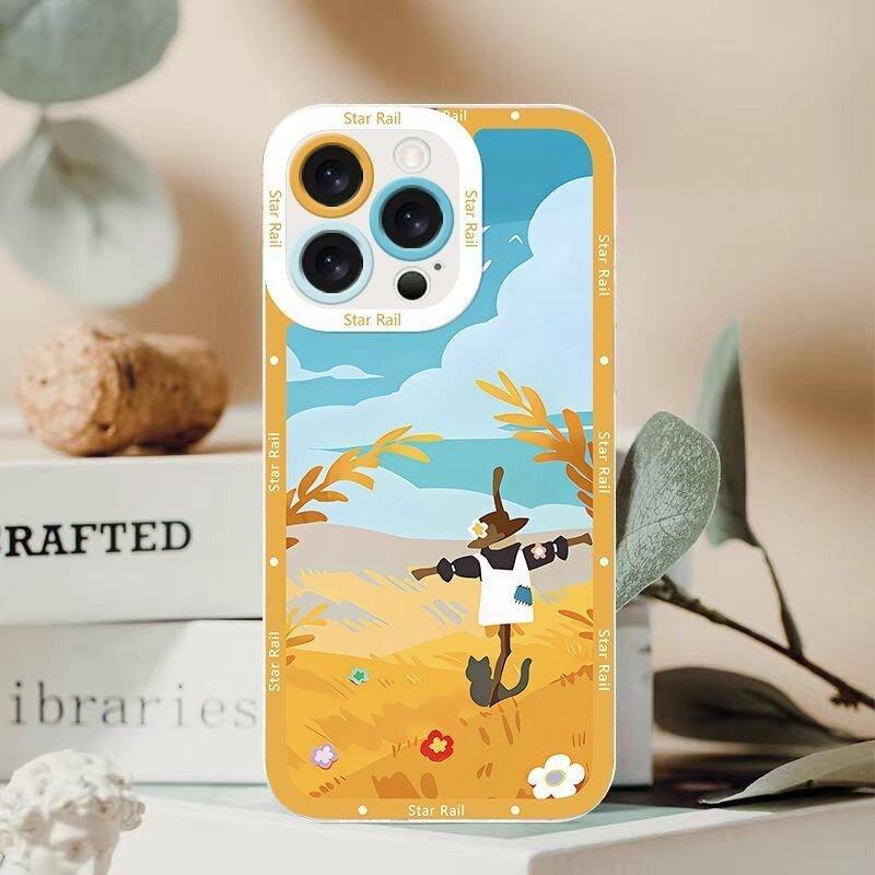 Чехол для телефона Honkai Star Rail Phainon для Xiaomi Redmi Note 14 13 12 11 Pro Plus 11S 12S 10 10S Turbo 4 14C 13C 12C Прозрачная крышка