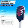 LABS Project Boomstk Elongated Pickleball Paddle 16mm Boom Core Racket Pure Foam Paddle