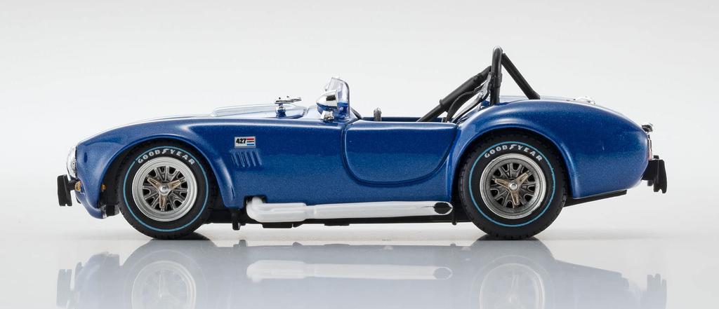 Kyosho Original Shelby Cobra 427 Racing Screen Blue Готовый продукт KS03019MBL 1/43 S/C