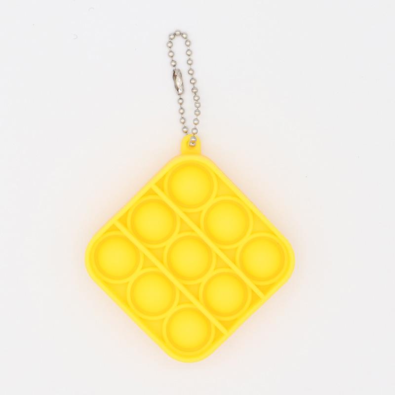 Красочный силиконовый брелок-игрушка-пузырь - Подвеска 'Мышеловка' и образовательный инструмент для снятия стресса