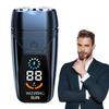Electric Cordless Razor Shaver Convenient to Use One-Button Design Shaver for Morning Night Face Washing