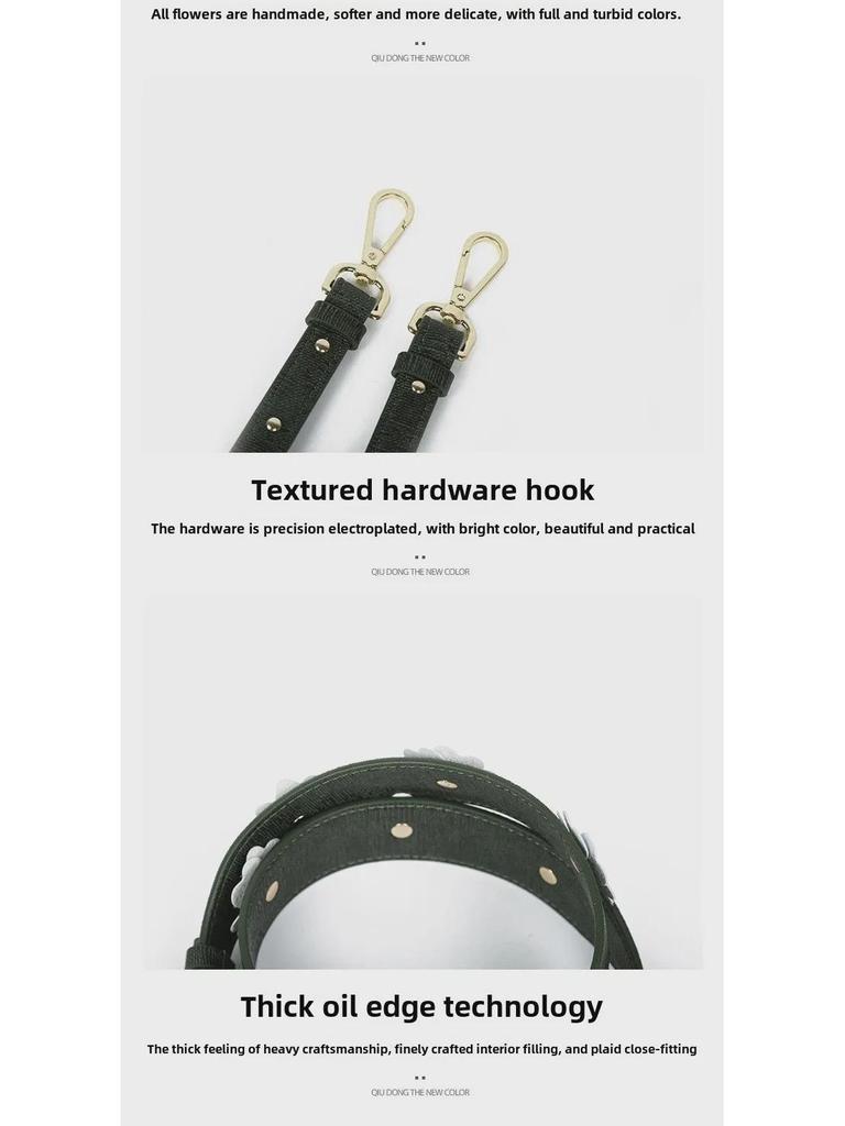 Широкий регулируемый ремень через плечо для женских сумок