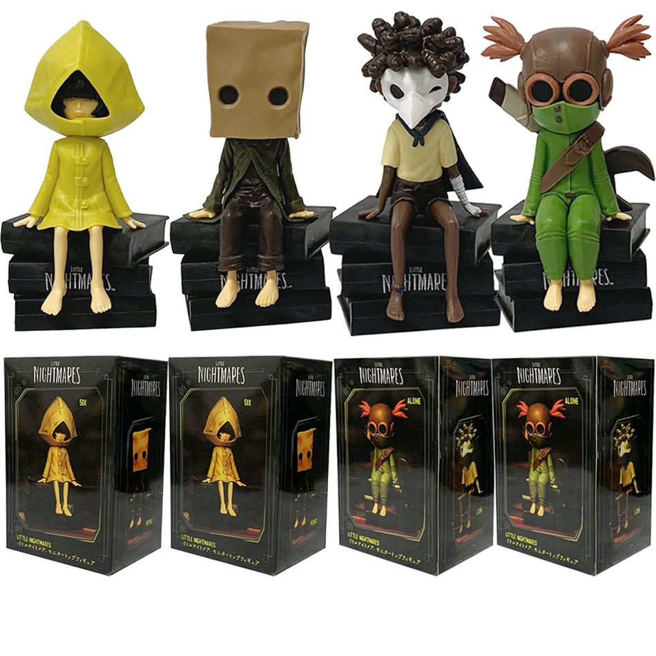 Горячая Игра Gk Little Nightmares Аниме Фигурка Six Фигурка Mono Экшн-фигурка Аниме Игра ПВХ Экшн-фигурка Коллекционная Модель Кукла