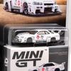 Масштаб MINI GT NISSAN SUPER SILHOUETTE США Эксклюзив MiJo Toys NISSAN SUPER SILHOUETTE Упаковка-блистер 164 LB-ER34 ATHLETE/COLLET LB-ER34