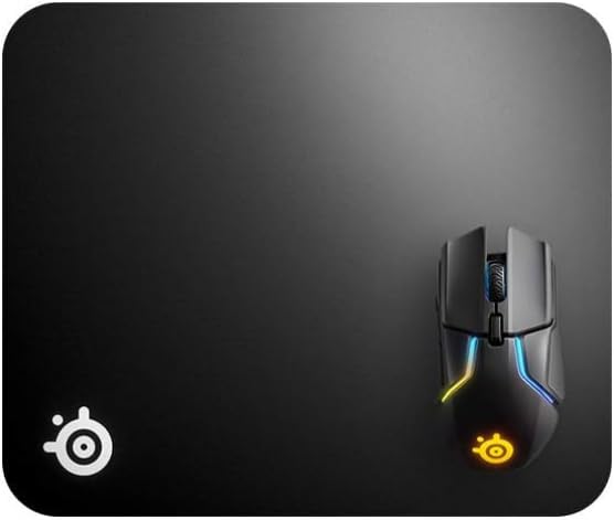 SteelSeries Игровая мышь Резиновая 320 мм x 270 мм x 3 QcK Hard 63821 Коврик, Жесткий, Нескользящая основа, мм,