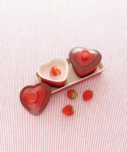 Маленький рамекин Le Creuset и Идеально подходит для свадебного подарка Набор d'Amour, Оранжевый, Термостойкий, Безопасен для микроволновой печи и духовки, Свадьбы,