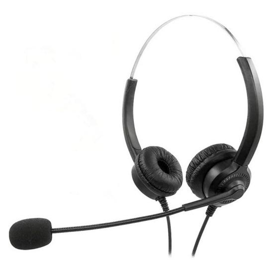 H300D Телефонная гарнитура с шумоподавлением без потерь, дышащая, 3,5 мм, RJ9, для связи в колл-центре, бинауральные наушники для водителя грузовика, офиса