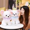1pc 25 /35 /45cm Lovely Chihuahua Dog Plush Toys Stuffed Real Life Chihuahua Animal Dolls Cute Puppy Dog Toys For Kids Xmas Gifts