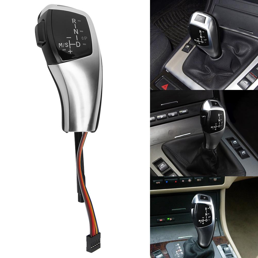 Для F30 Style LHD Automatic LED Gear Shift Knob Retrofit Kit для BMW E90 E92 E84 E89Silver