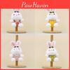 Strap Pants Sunglasses Rabbit Plush Keychain Animal Toy Cute Doll Bag Pendant