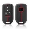 Силиконовый чехол для автомобильного ключа, чехол-брелок для Honda CRV CR-V Fit Civic Accord HR-V HRV City Odyssey XR-V, защитный держатель