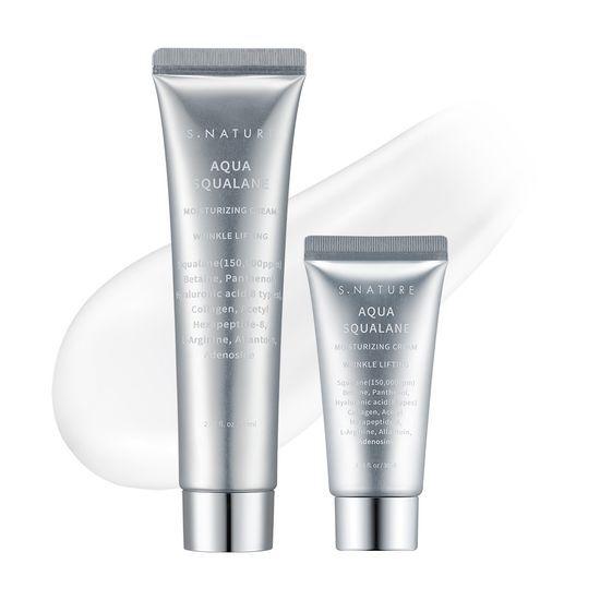 S.NATURE Увлажняющий крем Aqua Squalane 60 мл (60мл+30мл)